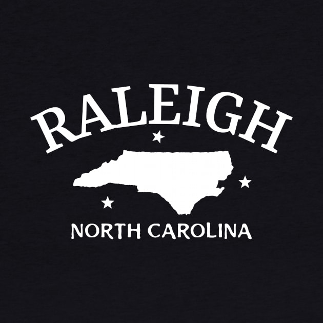 Raleigh, North Carolina by Mountain Morning Graphics